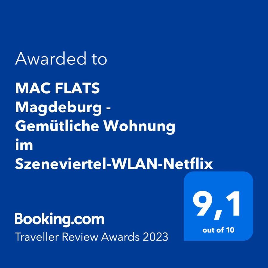 Blue Chili 06 - Gemuetliche Wohnung Im Szeneviertel-Wlan-Netflix Magdeburgo Esterno foto